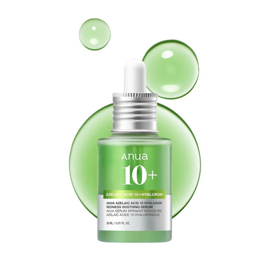 Anua Azelaic Acid 10 Hyaluron Redness Soothing Serum Nomierinošs sejas serums