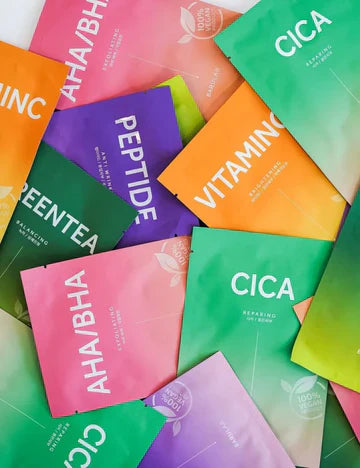 Barulab The Clean Vegan Mask Lapu sejas maska ar C vitamīnu