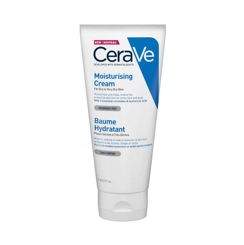 CERAVE Moisturizing Cream - Sejas un ķermeņa mitrinātājs - adascentrs.lv