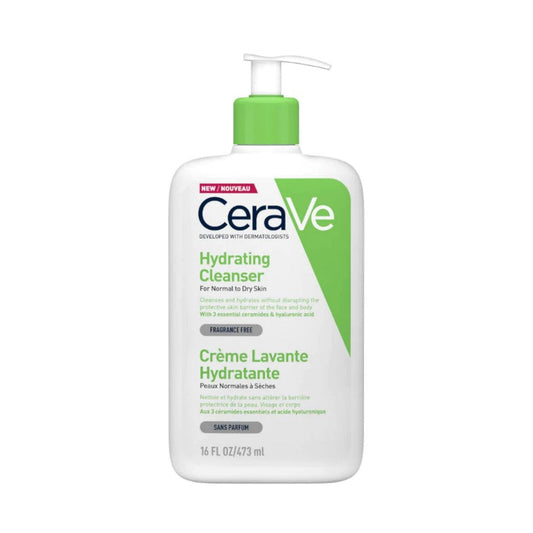 CERAVE hydrating cleanser - Sejas un ķermeņa tīrīšanas līdzeklis 473 ml - adascentrs.lv