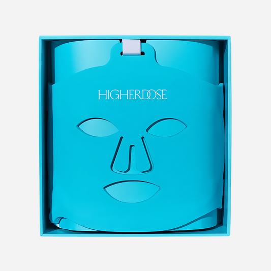 HigherDOSE Red Light Face Mask LED gaismas terapijas maska