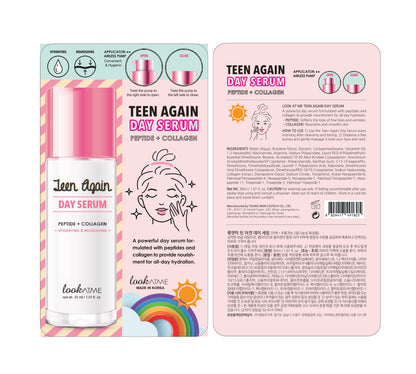lookATME Teen Again Day Serum Dieninis sejas serums