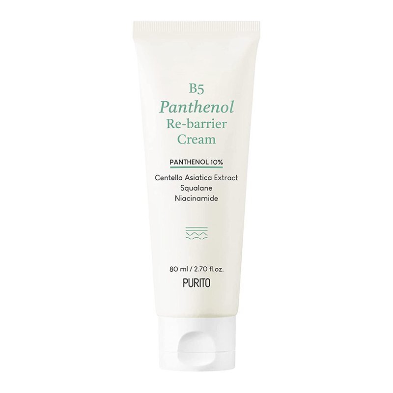 PURITO B5 Panthenol Re-Barrier Cream Mitrinošs sejas krēms