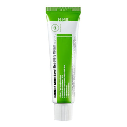 PURITO Centella Green Level Recovery Cream Atjaunojošs sejas krēms