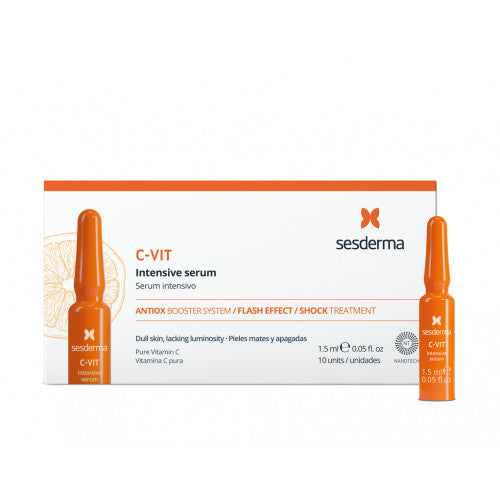 SESDERMA C-Vit Intensive Serum - Intensīvā seruma ampulas - adascentrs.lv