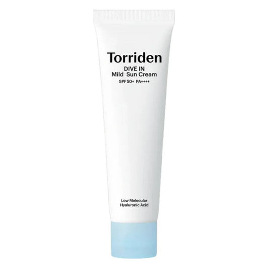 Torriden DIVE-IN Mild Sun Cream - SPF sejas sauļošanās krēms - adascentrs.lv