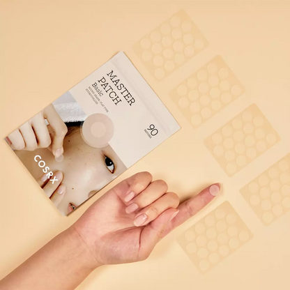 COSRX Master Patch Basic Healing Eczema Patches Dziedinošie plāksteri ekzēmai 90 gab.