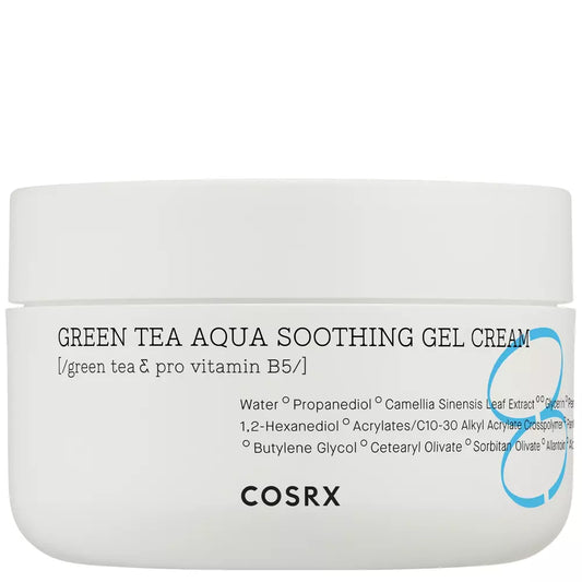 COSRX Hydrium Green Tea Aqua Soothing Gel Cream Nomierinošs sejas krēms