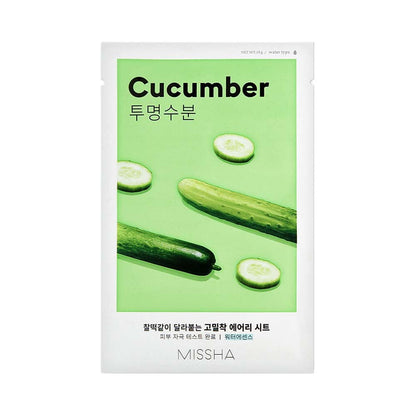 Dāvana. MISSHA Airy Fit Sheet Mask Loksnes sejas maska. Alveja