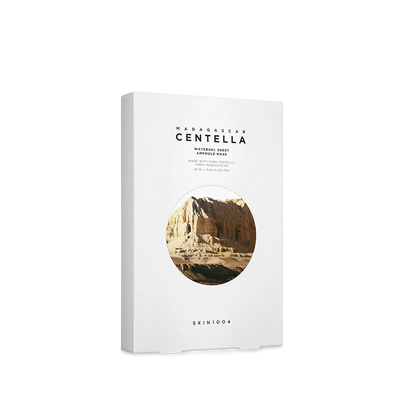 SKIN1004 Madagascar Centella Watergel Ampoule Sheet Mask Loksnes sejas maska