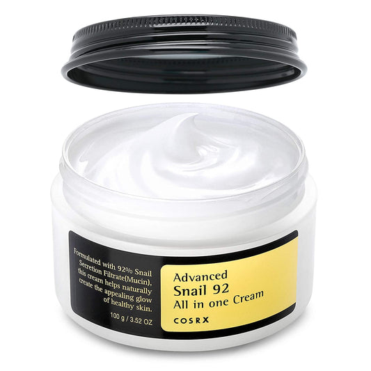 COSRX Advanced Snail 92 All In One Cream - Sejas krēms ar gliemežu mucīnu - adascentrs.lv