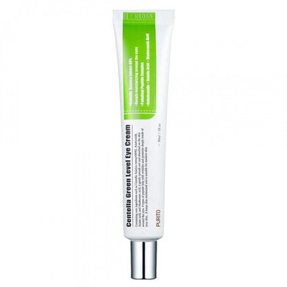 PURITO Centella Green Level Eye Cream - paakių kremas su centele