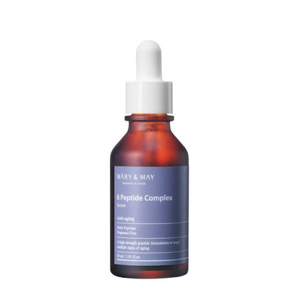 MARY & MAY 6 Peptide Complex Serum - veido serumas su peptidais