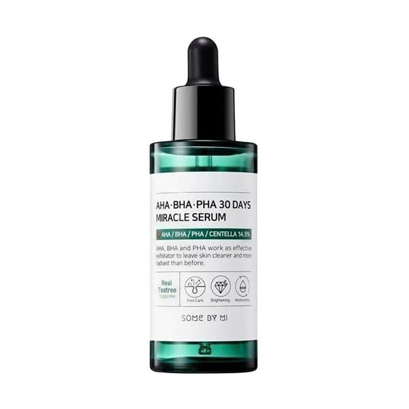 SOME BY MI AHA, BHA, PHA 30 Days Miracle Serum - serumas probleminei odai