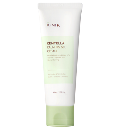 iUNIK Centella Calming Gel Cream - raminantis veido kremas su centele