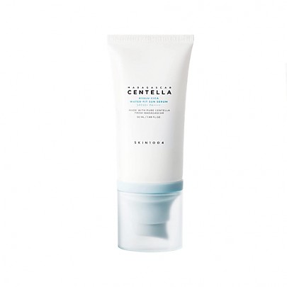 SKIN1004 Madagascar Centella Hyalu-Cica Water-Fit Sun Serum - apsauginis serumas SPF kremas nuo saulės