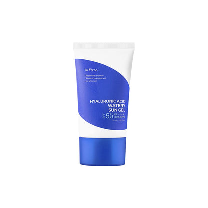 ISNTREE Hyaluronic Acid Watery Sun Gel - SPF50+ apsauginis kremas nuo saulės