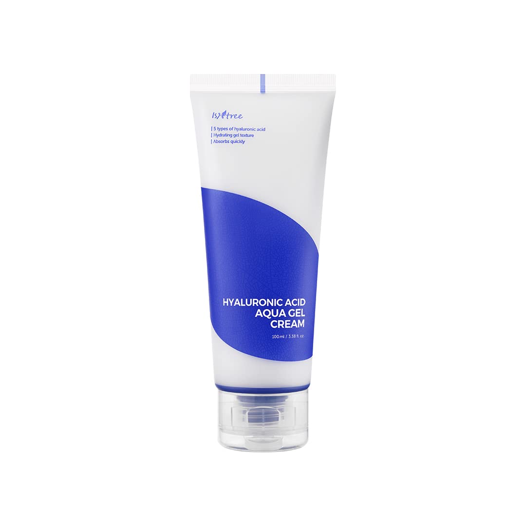 ISNTREE Hyaluronic Acid Aqua Gel Cream - gelinis veido kremas su hialuronu