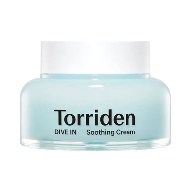 Torriden DIVE-IN Low Molecular Hyaluronic Acid Soothing Cream - Nomierinošs sejas krēms - adascentrs.lv