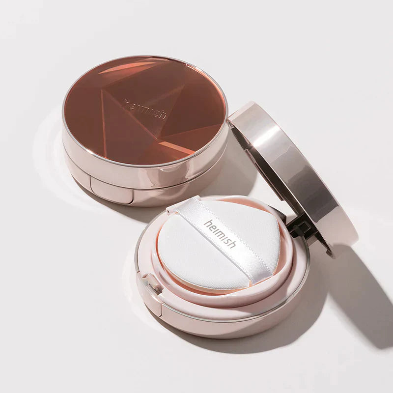 HEIMISH Artless Perfect Cushion Set with refill SPF50+ - makiažo pagrindas su papildymu