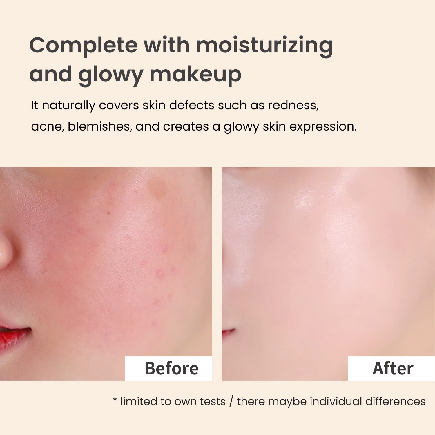 HEIMISH Artless Perfect Cushion Set with refill SPF50+ - makiažo pagrindas su papildymu