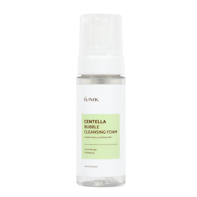 Iunik Centella Bubble Cleansing Foam Putas sejas mazgāšanai